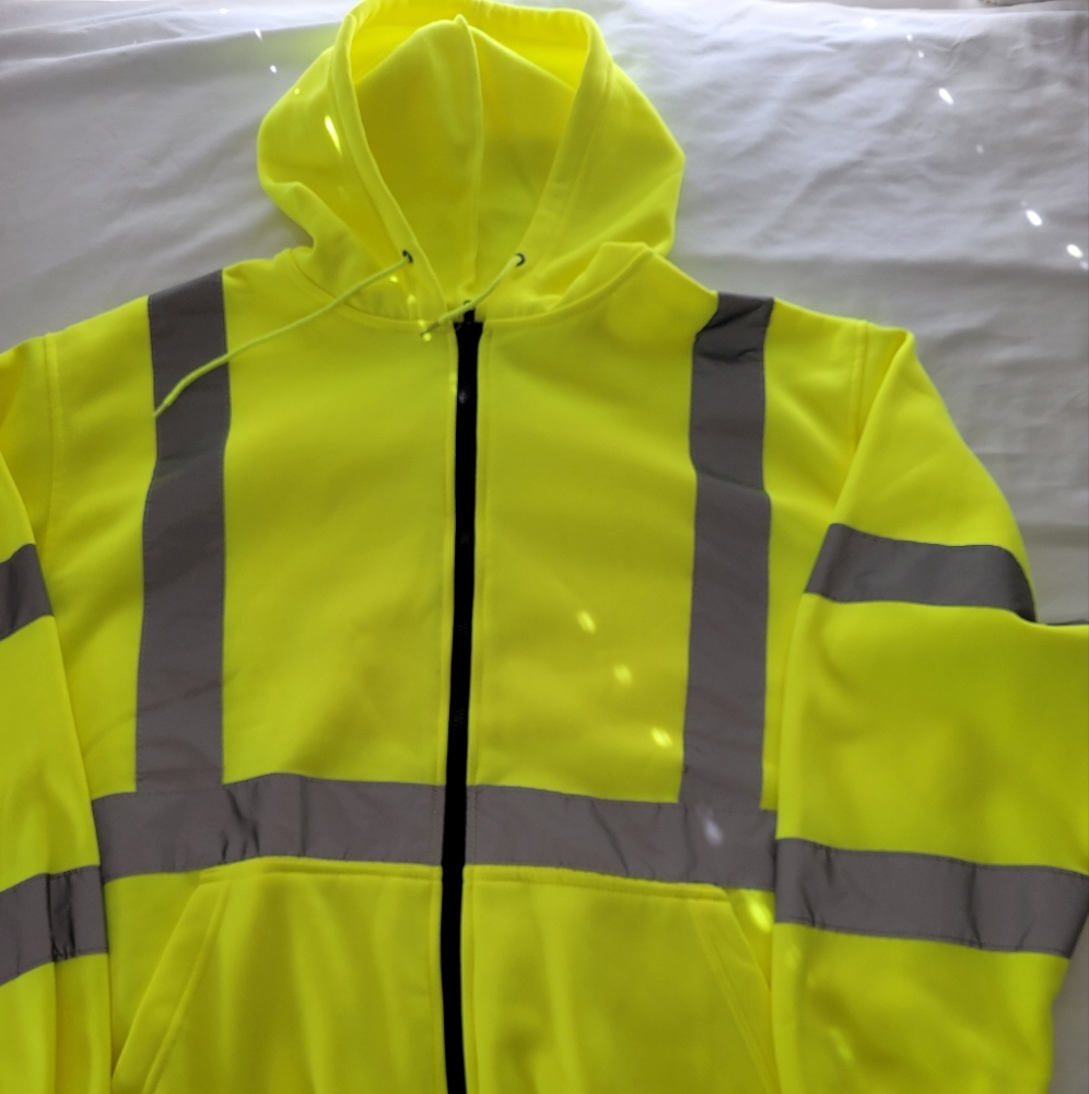 High-Visibility Yellow Performance Jacket